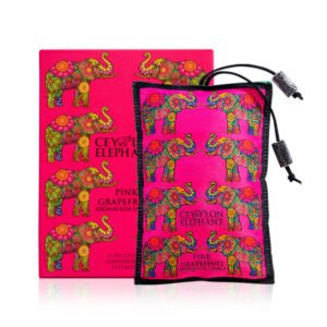 CEYLON ELEPHANT PINK GRAPEFRUIT AYURVEDA LUXUS DUFTKISSEN
