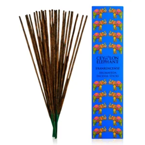 CEYLON ELEPHANT FRANKINCENSE KAFFIR LIME - AROMAVEDA INCENSE STICKS