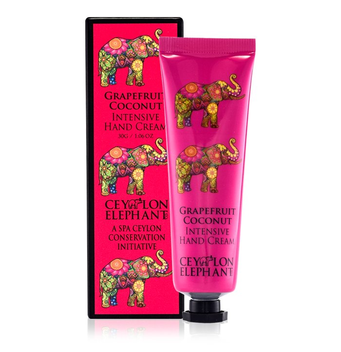 GRAPEFRUIT COCONUT AYURVEDA HAND- UND NAGELCREME Serie "ELEPHANT"