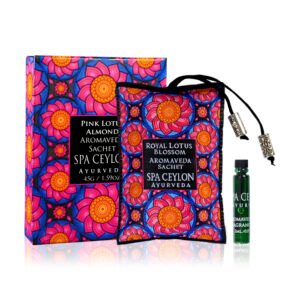 PINK LOTUS MANDEL AYURVEDA LUXUS DUFTKISSEN