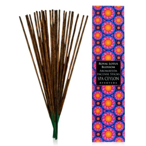 CEYLON ROYAL LOTUS BLOSSOM - AROMAVEDA INCENSE STICKS