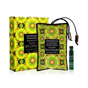 LEMONGRASS MANDARINE - AROMAVEDA SACHET - AYURVEDA LUXUS DUFTKISSEN