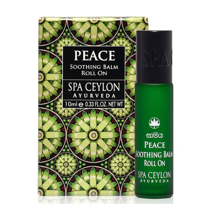 SPA CEYLON - PEACE - SOOTHING BALM ROLL ON - Besänftigendes Ayurveda Roll On Balsam – Bild 2