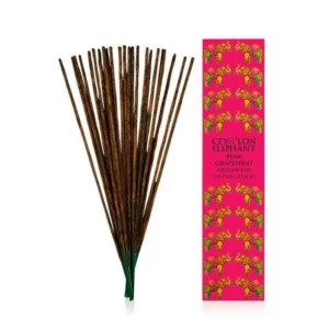 CEYLON ELEPHANT PINK GRAPEFRUIT - AROMAVERA INCENSE STICKS