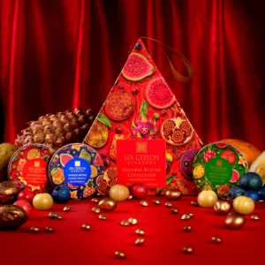 SPA CEYLON AYURVEDA NATURAL BUTTER COLLECTION AUS DER GESCHENKSERIE "TROPICAL FRUIT PARADISE"