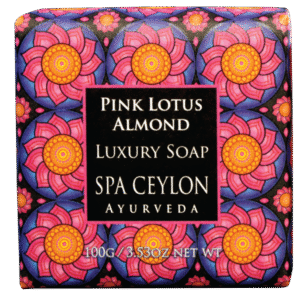 PINK LOTUS MANDEL AYURVEDA Luxus Seife