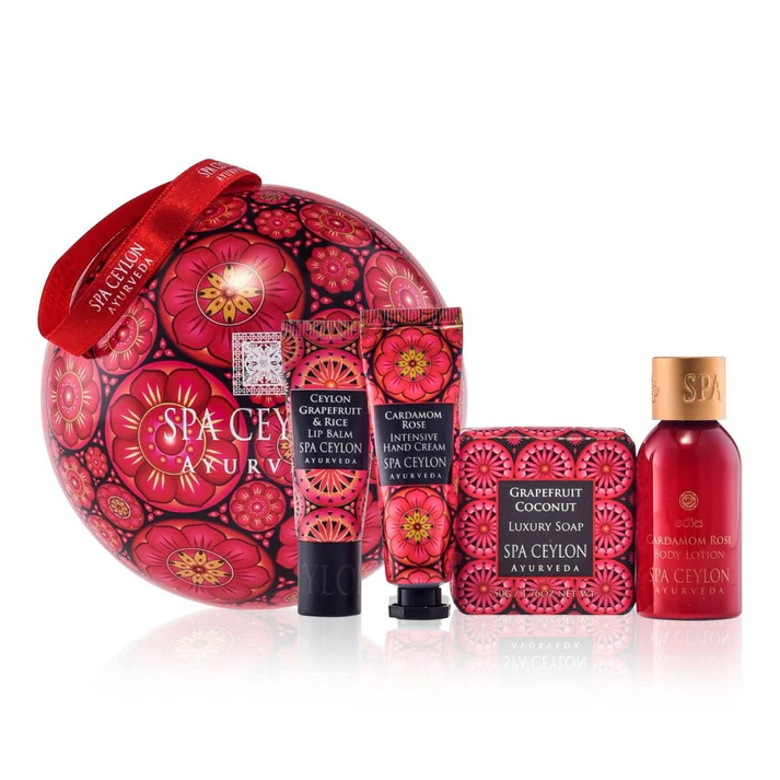 SPA CEYLON ROSE GRAPEFRUIT MINI TREAT - LUXUS AYURVEDA WELLNESSKUGEL
