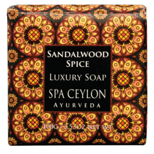 SANDELHOLZ-CEYLONGEWÜRZE AYURVEDA Luxus Seife