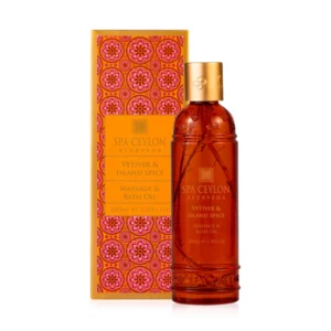 VETIVER & ISLAND SPICE - Massage & Bath Oil